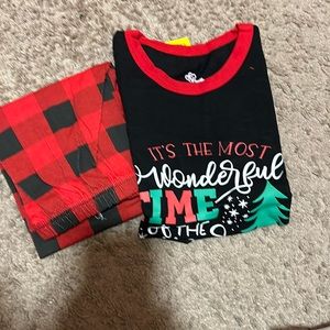 If Family coordinating pajama set